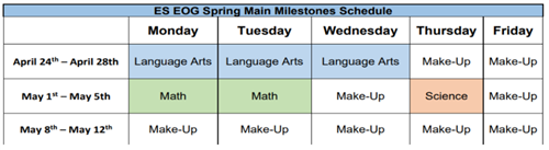 GMAS Schedule